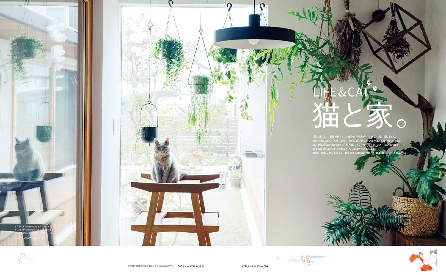 Casa BRUTUS 特別編集 猫と家。 (MAGAZINE HOUSE MOOK extra issue)