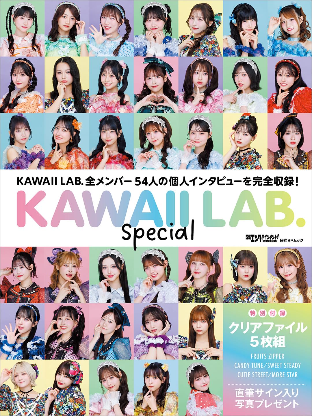 日經Entertainment! (日経エンタテインメント!) KAWAII LAB. Special【附透明資料夾5枚】