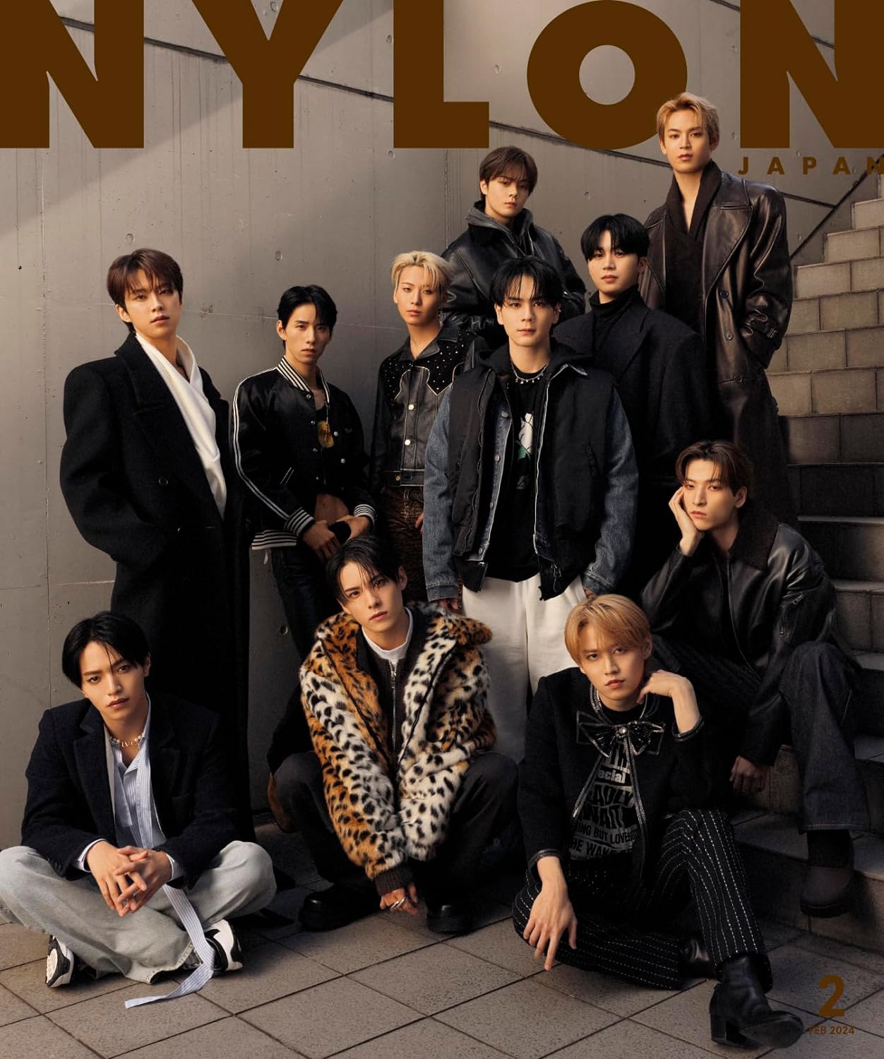 NYLON JAPAN (ナイロン ジャパン) 2024年 2月號【表紙:JO1 / guys表紙:あの】