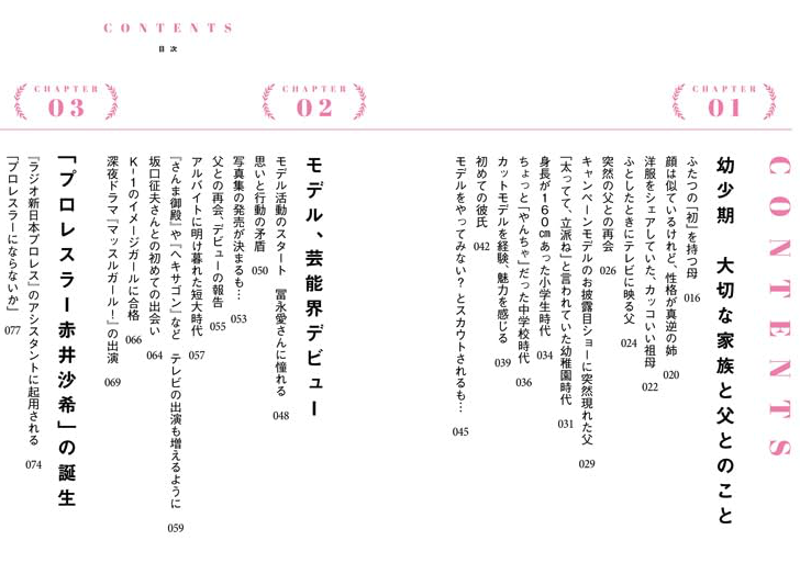 《強く、気高く、美しく》赤井沙希・自傳