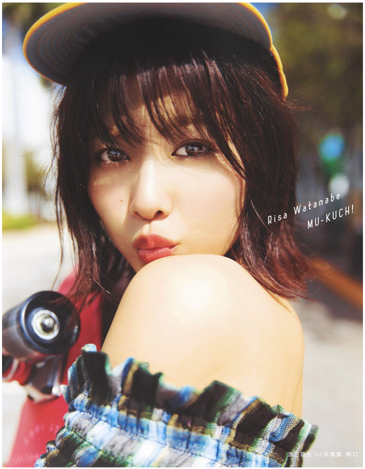 渡邉理佐 首本 寫真集 無口