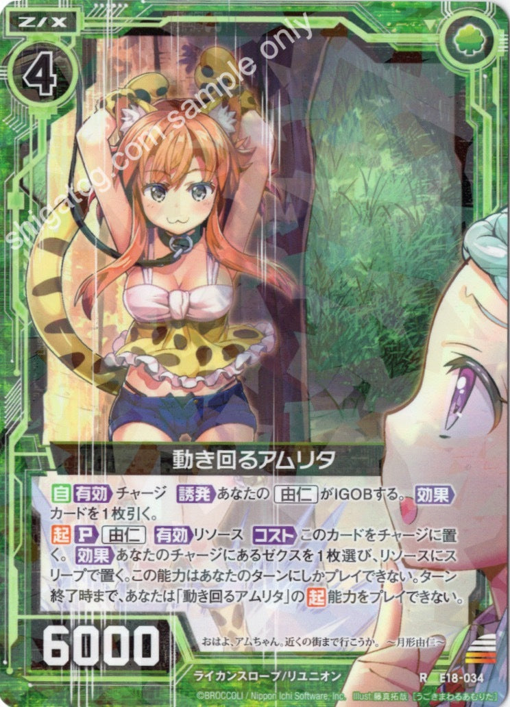 E18 R034 動き回るアムリタ