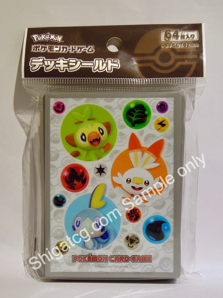 Pokemon Center PTCG Deck Shields Sarunori Hibini Messon TCG card sleeves
