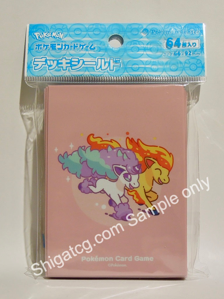 Pokemon Center PTCG Hello Ponyta TCG Deck shields (card sleeves)