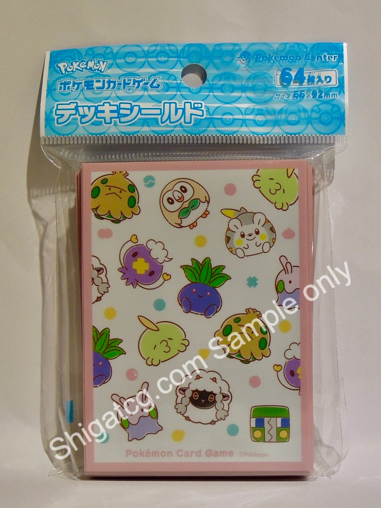 Pokemon Center Mocchiri Manmaru 圓碌碌怪大集合 TCG card sleeves