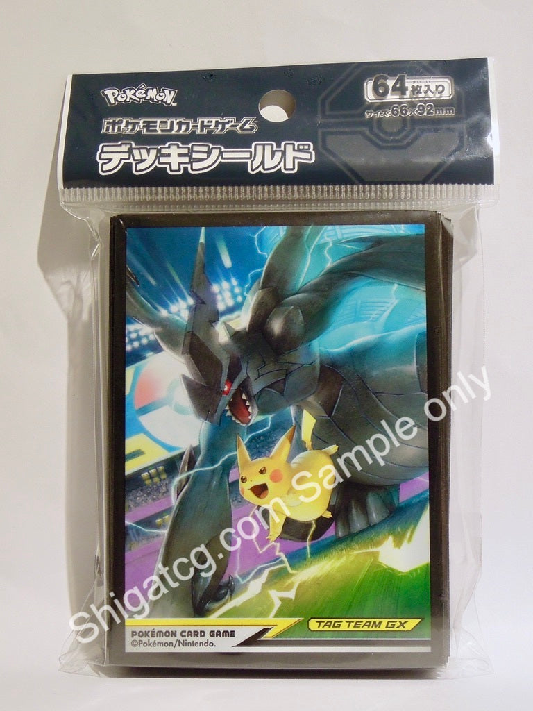 Pokemon Center 寶可夢 比卡超 捷克羅姆 TCG card sleeves