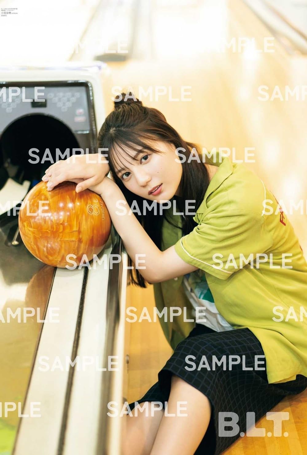 B.L.T.2025年 10月号 HMV限定特典：大野愛実（日向坂46）明信片