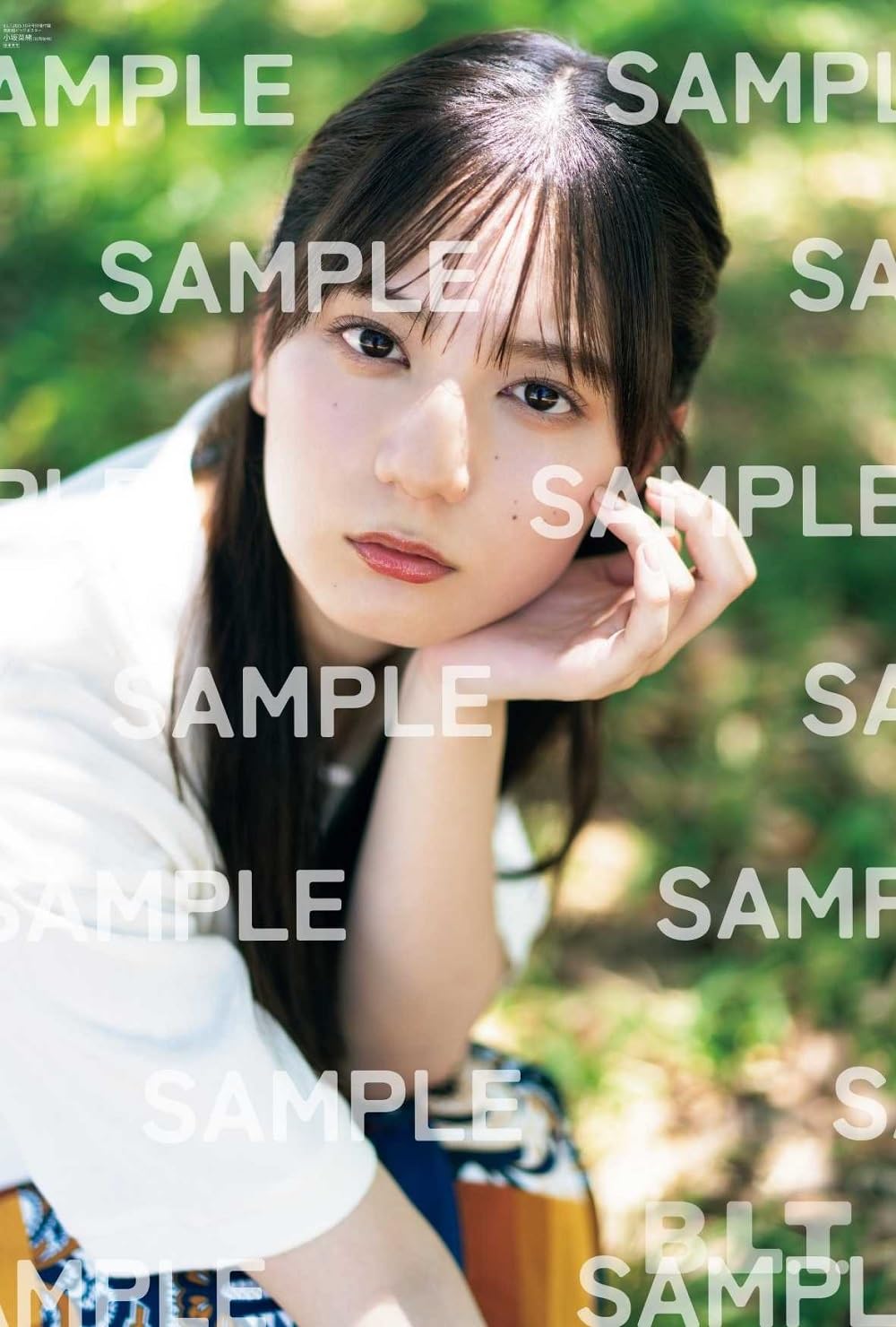 B.L.T.2025年 10月号 HMV限定特典：大野愛実（日向坂46）明信片