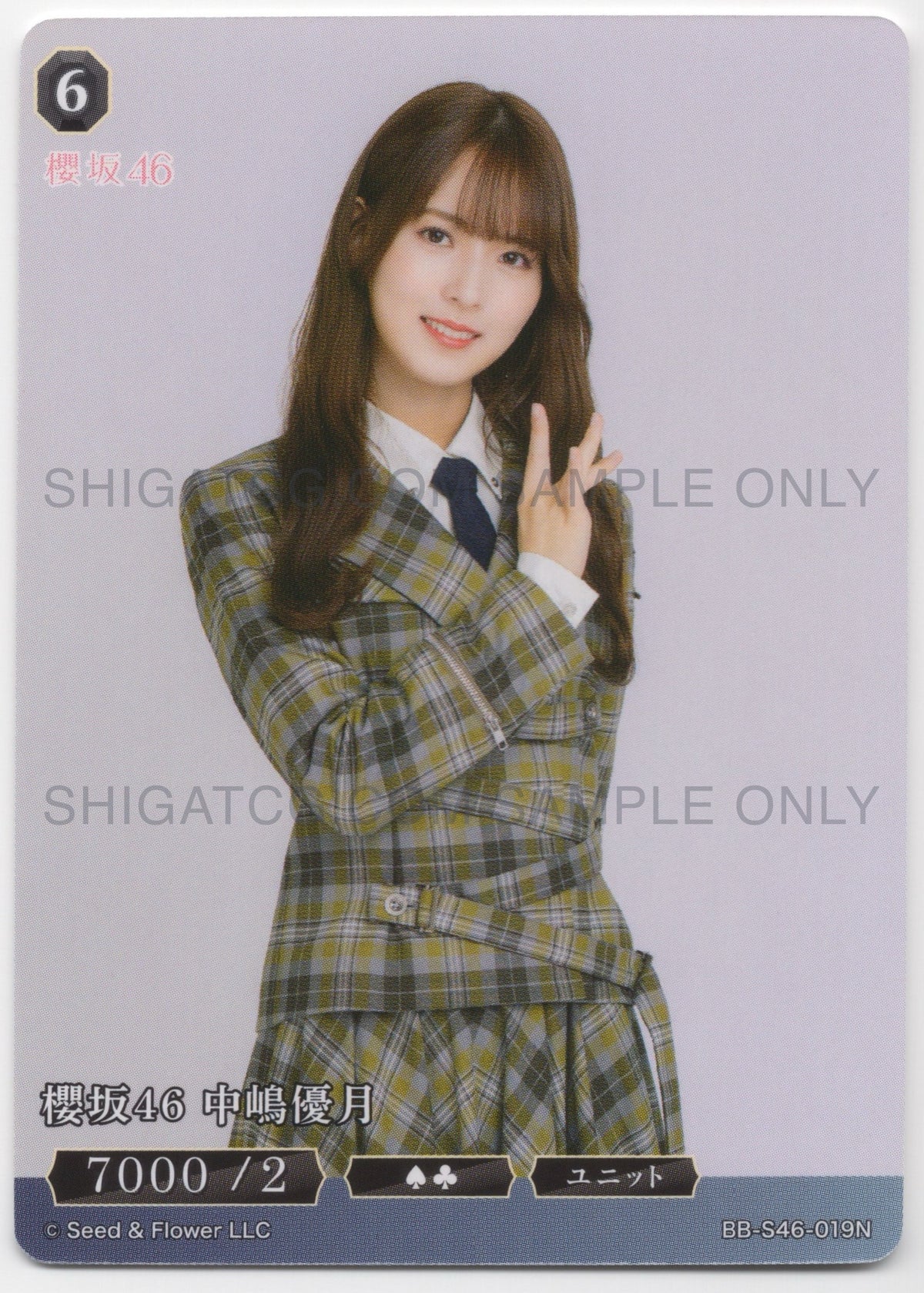 櫻坂46×ビルディバイド -ブライト- Trading Card Game BB-S46 N Cards
