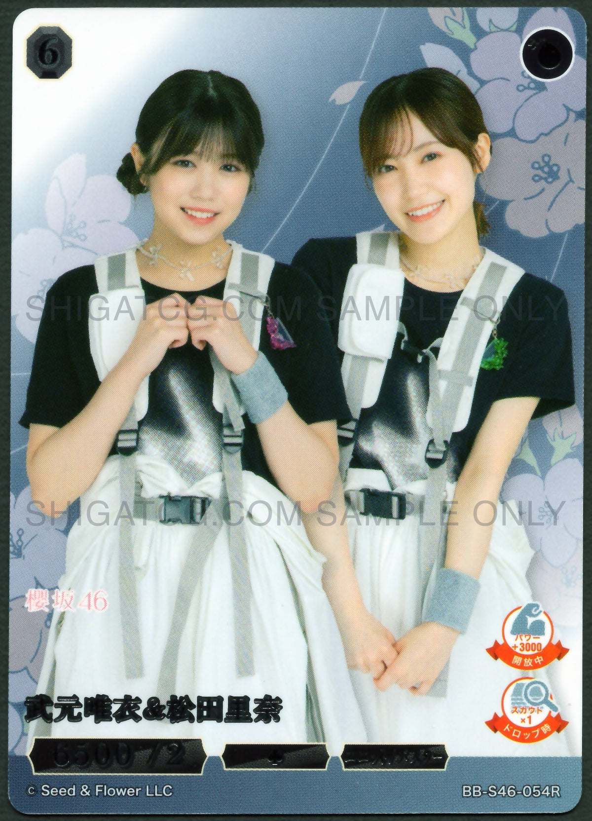 櫻坂46×ビルディバイド -ブライト- Trading Card Game BB-S46 R Cards