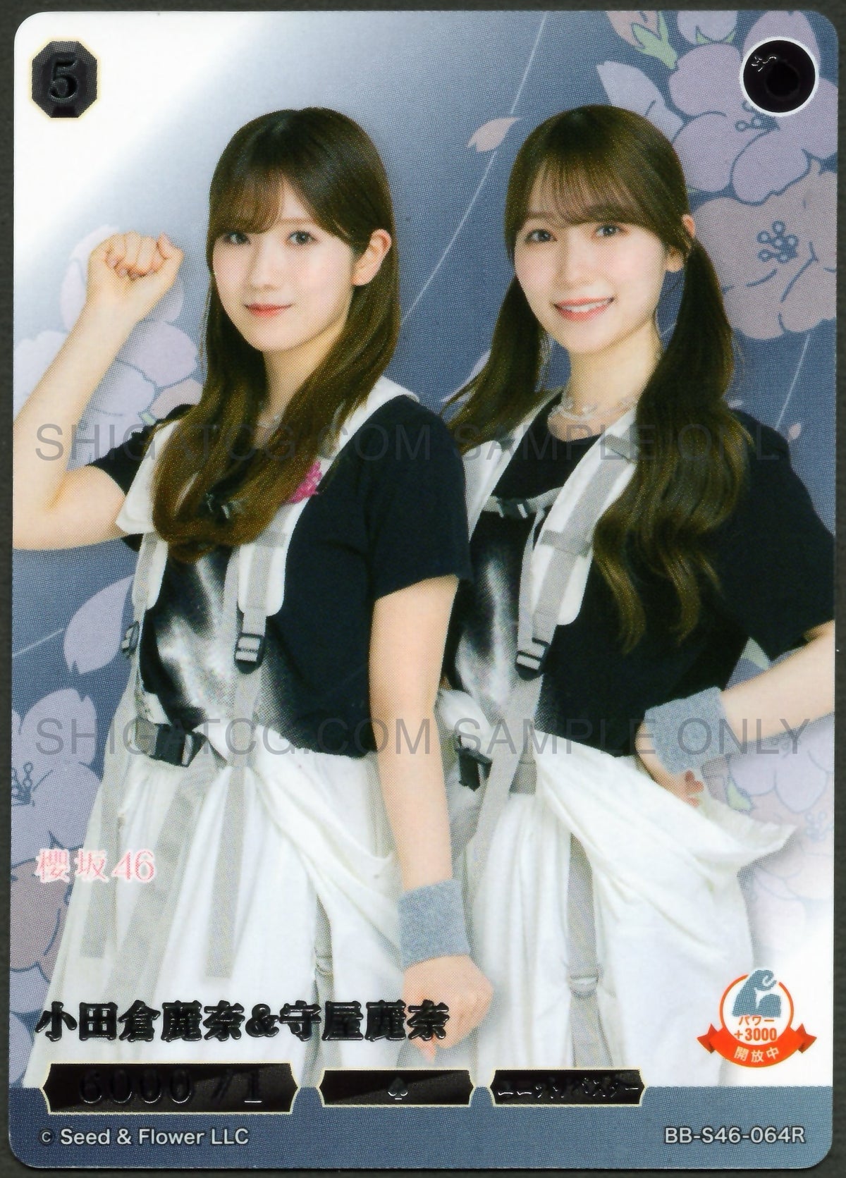 櫻坂46×ビルディバイド -ブライト- Trading Card Game BB-S46 R Cards