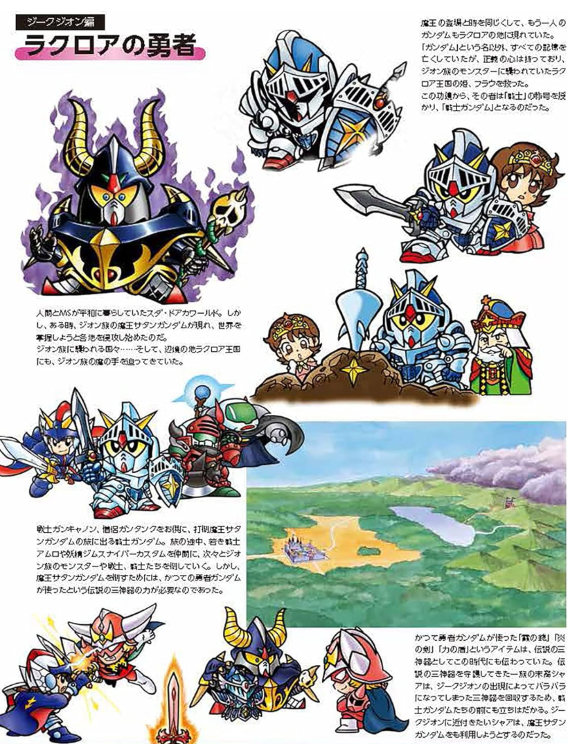 SD GUNDAM SDガンダム ヒストリア SDガンダム外傳篇 SD高達  SD鋼彈