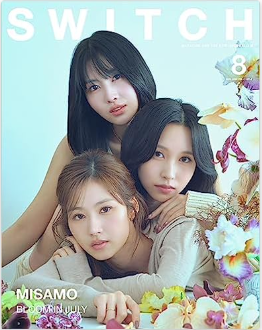 SWITCH Vol.41 No.8 特集 MISAMO - Bloom in July