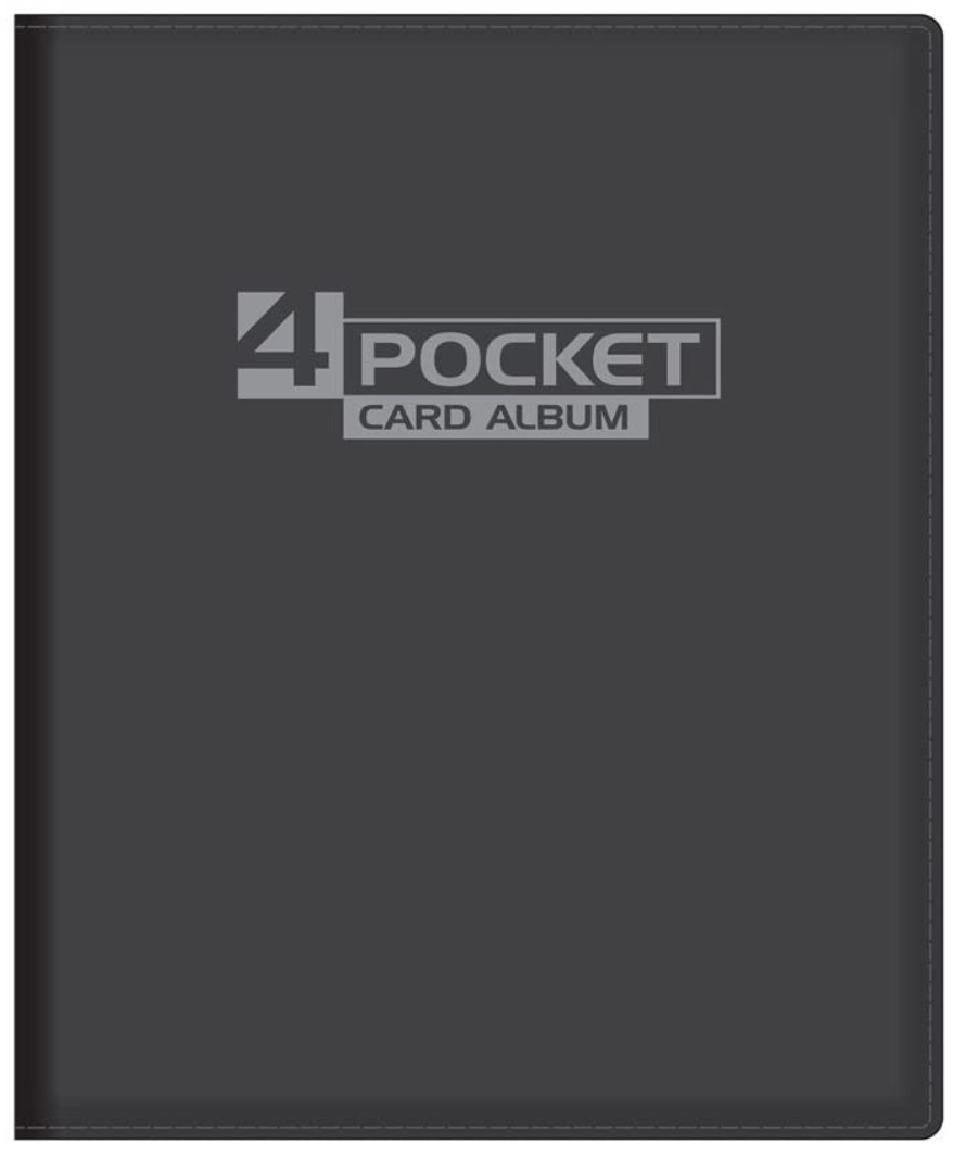 A'Class TCG卡簿 4 Pocket TCG Card Album (Black)
