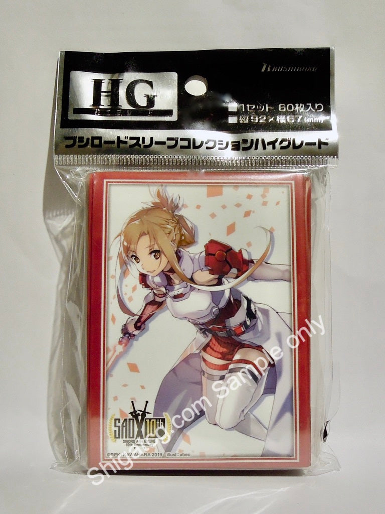 Bushiroad HG Vol.2294 SAO 10週年紀念 刀劍神域 Asuna 阿絲娜 TCG卡套 card sleeves