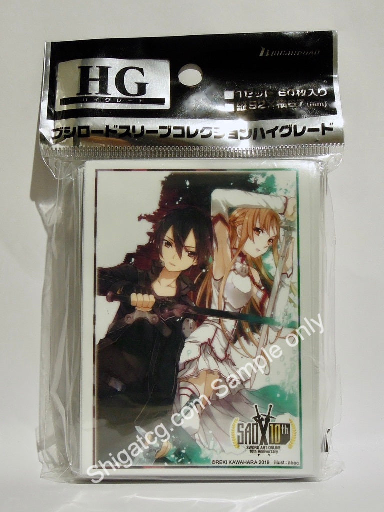 Bushiroad HG Vol.2313 SAO 刀劍神域 Kirito Asuna TCG卡套 card sleeves