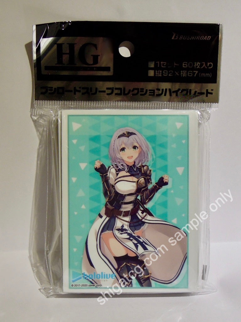 Bushiroad HG Vol.2792 Hololive Production 2nd fes. Beyond the Stage ver. 白銀諾艾爾 白銀ノエル 團長 TCG卡套 card sleeves