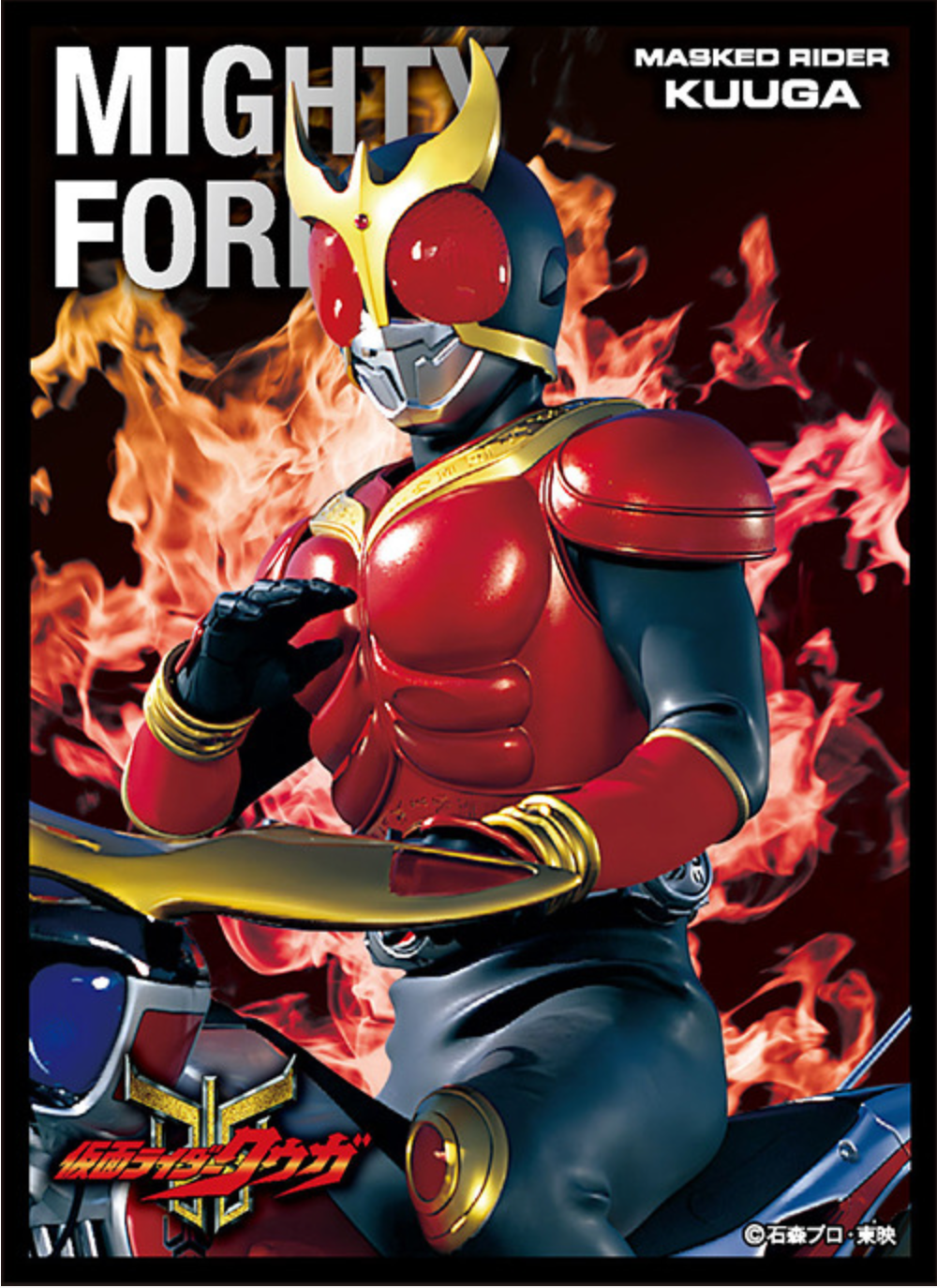 Ensky EN1075 Kamen Rider Kuuga Mighty Form 假面騎士 古迦 全能形態 TCG 卡套 Trading Card Game Sleeves Masked Rider Kuuga