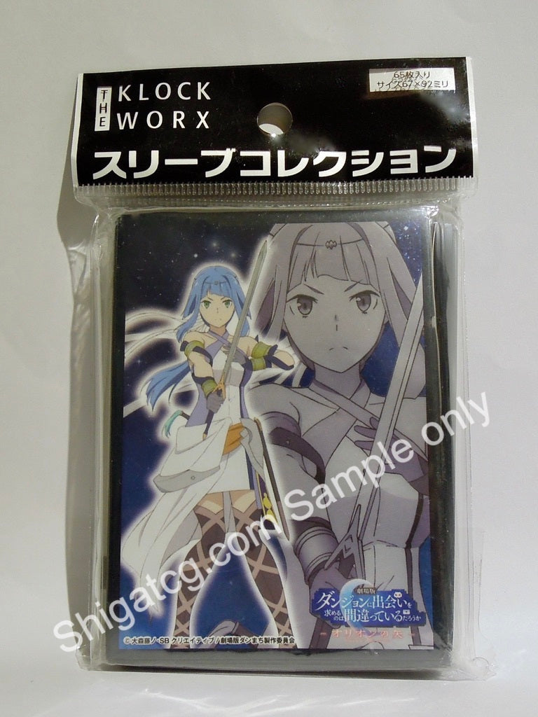 Klock Worx Vol.27 在地下城尋求戀愛是否搞錯了甚麼 阿耳忒弥斯 TCG card sleeves