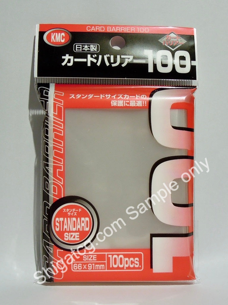 KMC TCG卡套 Card Barrier 100 Standard Size 標準大小