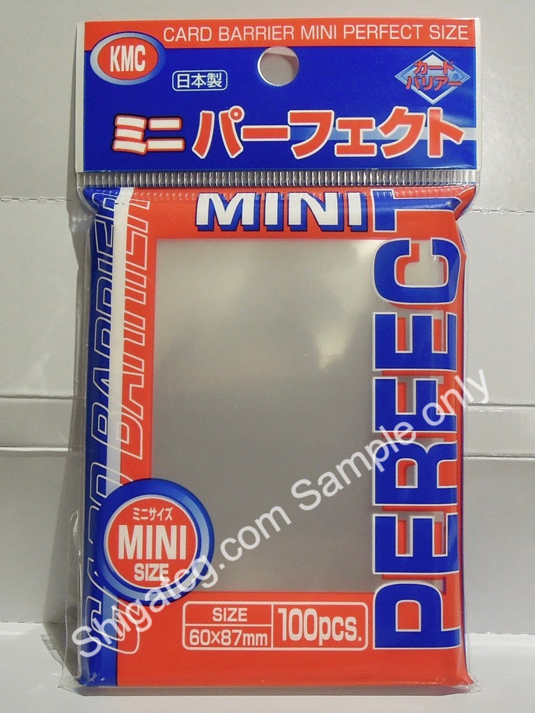 KMC TCG卡套 Card Barrier Mini Perfect Size 透明卡套