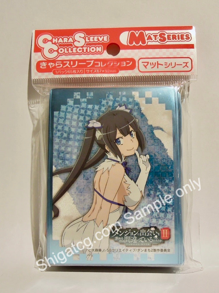 Movic Chara Sleeve Collection MT858 在地下城尋求邂逅是否搞錯了什麼 赫斯緹雅 ヘスティア TCG card sleeves