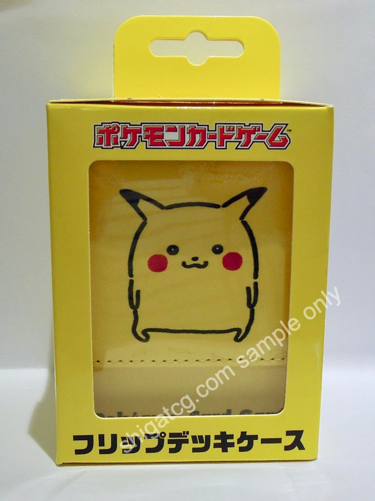 Pokemon Center Original Pokemon Card Game Flip Deck Case: 24 Jikan (Style: Pikachu)