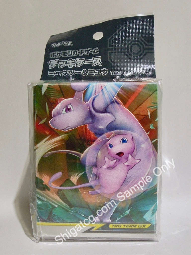 Pokemon TCG Deck Case 夢夢 超夢 Tag Team GX 卡盒