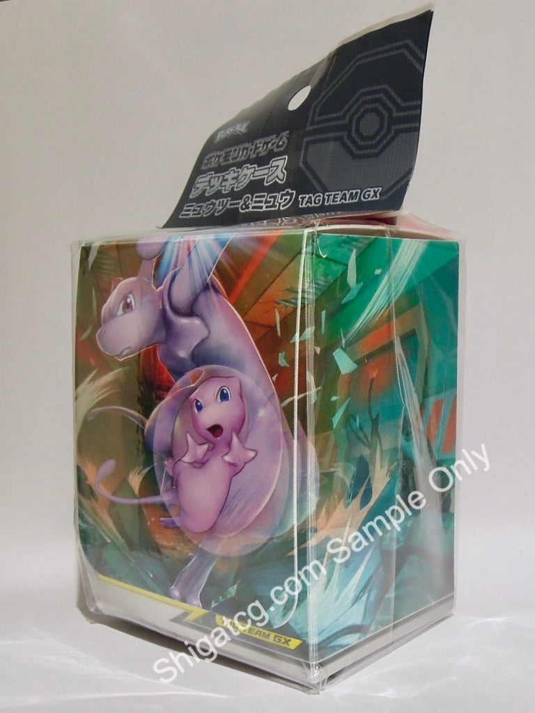 Pokemon TCG Deck Case 夢夢 超夢 Tag Team GX 卡盒