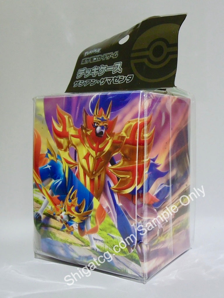 Pokemon TCG Zashian Zamazenta 劍與盾 Deck Case 卡盒