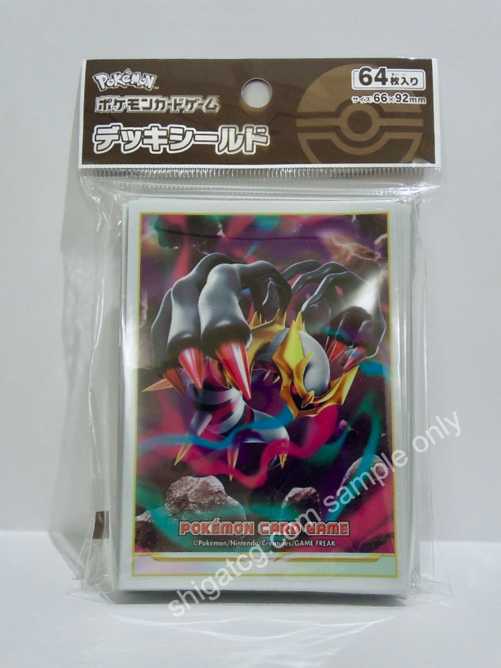 Pokemon PTCG TCG卡套 騎拉帝納 GIRATINA ギラティナ